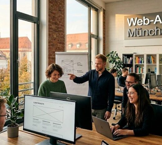 Modernes Webdesign Digitalagentur in München