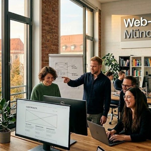 Modernes Webdesign Digitalagentur in München