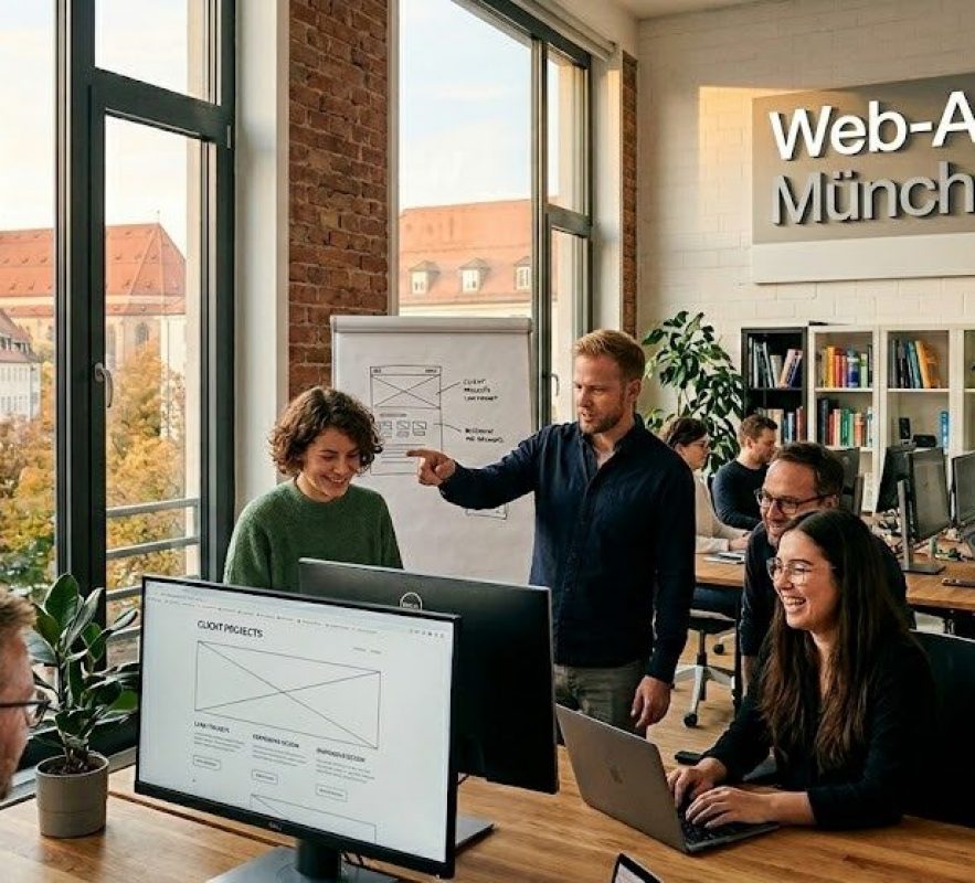 Modernes Webdesign Digitalagentur in München