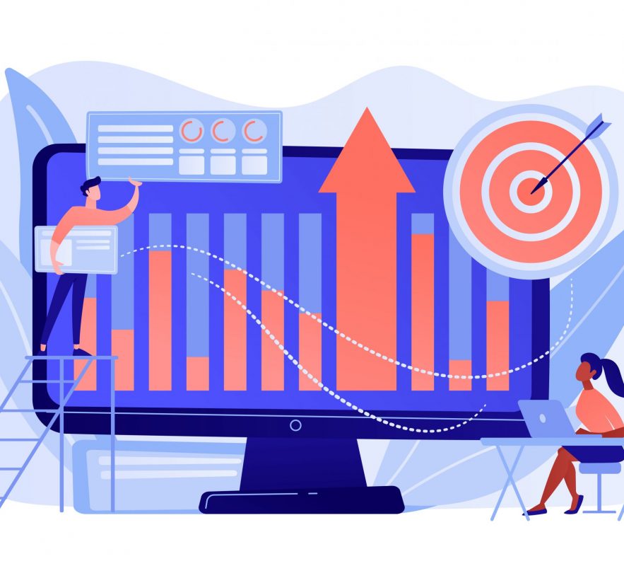 Performance Marketing Agentur Stuttgart zeigt eine datenbasierte Analyse zur Steigerung von Umsatz und Conversion-Rate für lokale Unternehmen